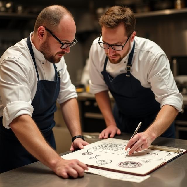 メニュー開発の様子